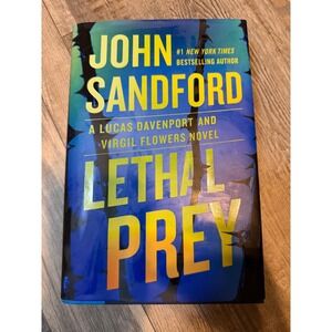 Putnam John Sandford Lethal Prey 1st Printing Hardcover Blue One Size
